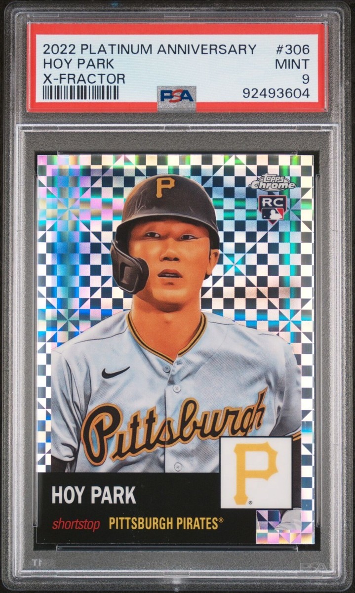 ヨハク　9th anniversary Hoy Park - 2022 Platinum Anniversary X-Fractor RC PSA 9 | eBay