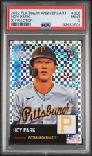 Hoy Park - 2022 Platinum Anniversary X-Fractor RC   PSA 9