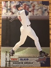 Troy Glaus 1999 Topps Finest Baseball Card #30 Anaheim Angels MLB Free Shipping