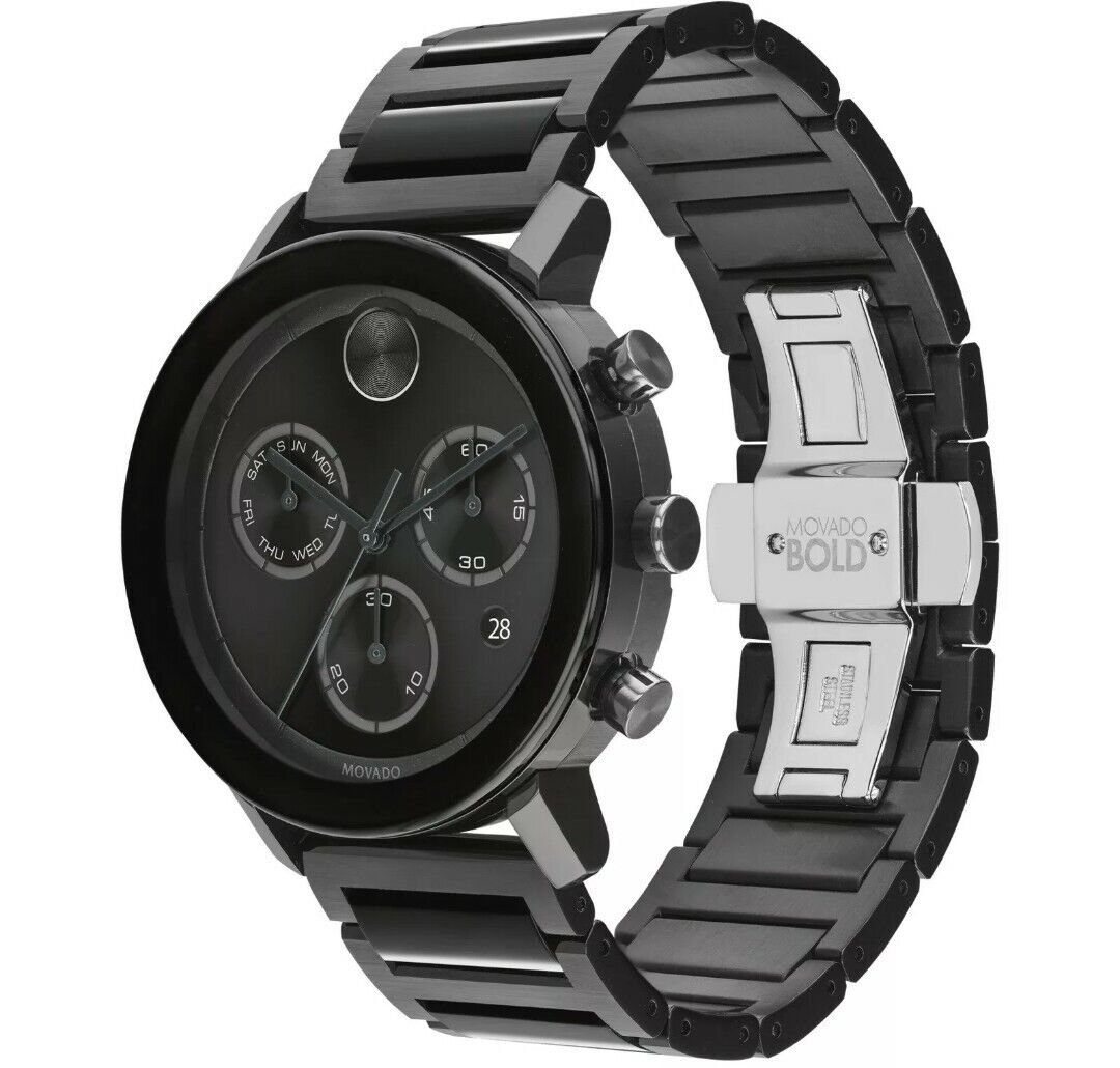 Movado Men's Black Watch - 3600684 for sale online | eBay