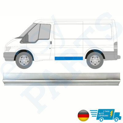 Für Ford Transit 2000-2013 Kurz Seitenwand reparatur blech Links