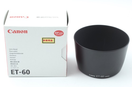 【INUTILIZZATO nella SCATOLA】 CANON ET-60 paraluce dal Giappone #A086 - Foto 6 di 6