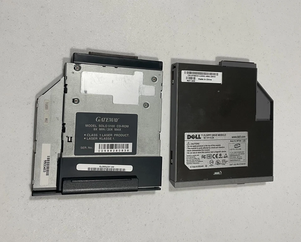 Gateway Solo 5100 CD-RAM 20X, & one DELL Floppy Drive - Image 4 of 4