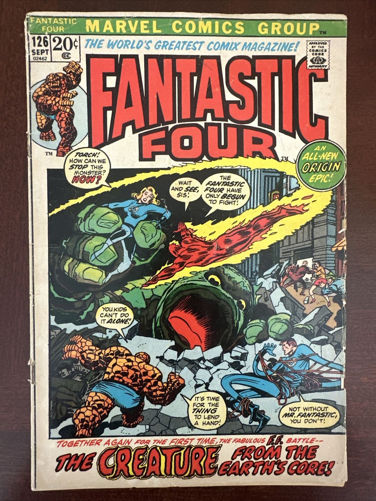 Fantastic Four #126 - (1972) Marvel