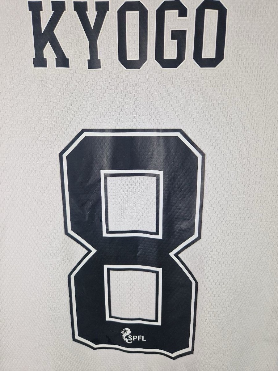 Celtic FC Kyogo 8 Mサイズ Vintage Adidas Celtic FC Soccer Jersey 2021 Away #8 KYOGO