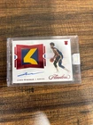 2020-21 PANINI FLAWLESS PATCH AUTO RUBY /15 RC JAMES WISEMAN