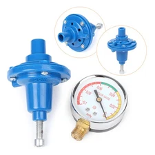 12~29" Cow Goat Vacuum Regulator+Gauge Tee Adapter: Pulsator Surge Milker Tool