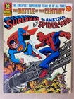 Superman vs The Amazing Spider Man DC Marvel Oversized Treasury 1976