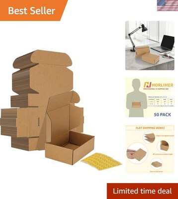 New Brown 6x4x2 Cardboard Mailer Box Set of 50