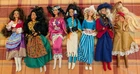 New ListingVintage Barbie Dolls of the World Lot of 7 Loose 1990s + 4 Kaiser Metal Stands