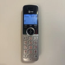 AT&T Cordless Phone Handset CL82464 Silver & Black Nice Tested Works