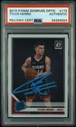 2019 Donruss Optic #172 Tyler Herro PSA DNA Auto Signed Rookie Heat