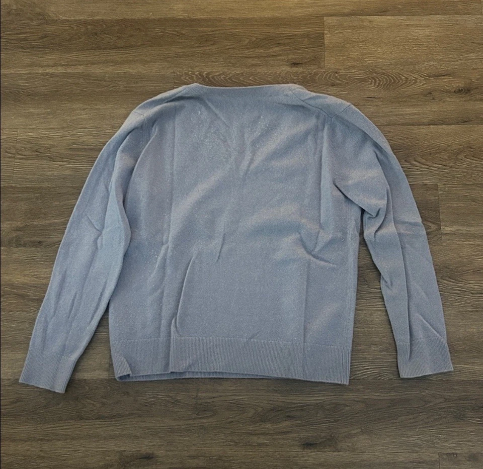 Vince мягкий синий кашемир верхний размер маленький - Изображение 3 из 3