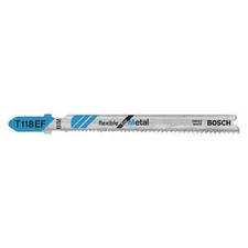 Bosch T118ef100 3In 18Tpi Bi-Metal Jigsaw Blade, Pk100