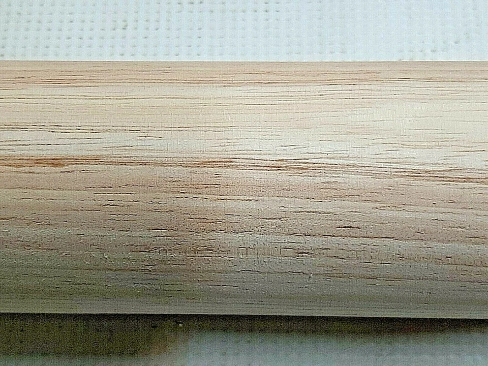 NEW Classic Hardwood Kitchen Rolling Pin 2⅜" Diameter 10¾" Roller 3⅝" Handles - Image 2 of 4