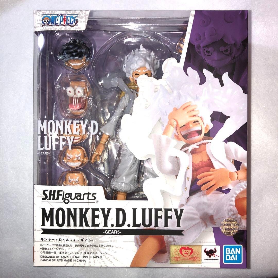 S.H.Figuarts ONE PIECE Monkey D. Luffy Gear 5 TAMASHII