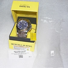 INVICTA RESERVE 38209 EXCURSION WATCH  ~ SWISS MOVEMENT CHRONOGRAPH ~ NEW, BOXED