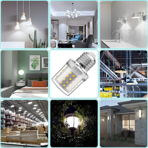 Mini LED Corn Bulb E27 E26 E14 E12 B22 B15 9W Lamp 2835SMD for Chandelier - Picture 9 of 15