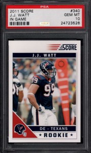 2011-Score-Rookie-In-Game-340-JJ-Watt-Houston-Texans-PSA-10-0526
