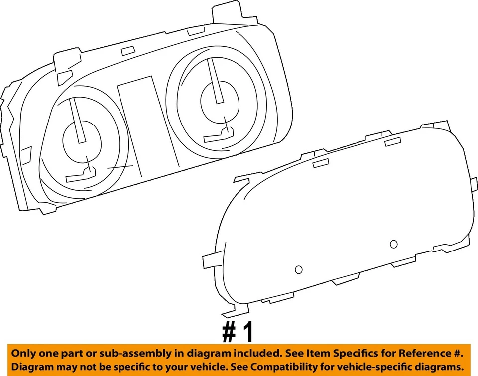 Medidor de velocímetro usado se adapta a: Toyota Sienna Cluster MPH SE 2015 grado A Foto 4 de 4