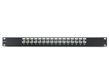 Coaxial Patch Panels 16 Port Isolated Bnc Female To Female