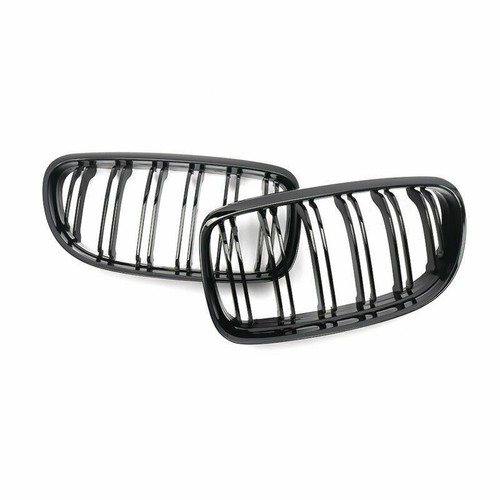 Rejilla delantera negra brillante para BMW Serie 3 E90 E91 325i 328i LCI 2009-11 - Imagen 6 de 9
