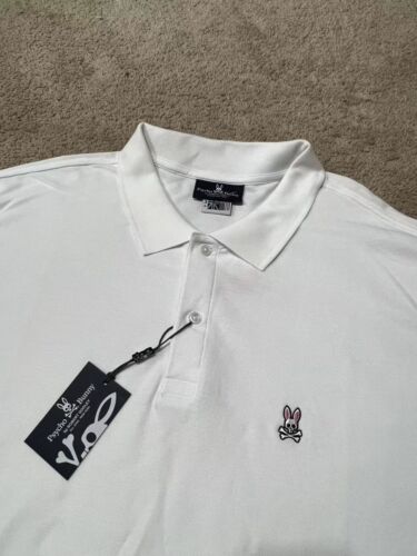 Psycho Bunny big tall Polo Shirt Men's Classic Short Sleeve Pima Cotton Logo NWT - Picture 4 of 5