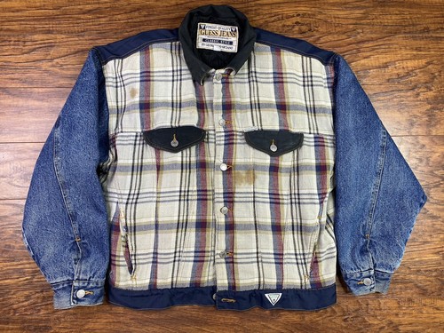 guess plaid jacket