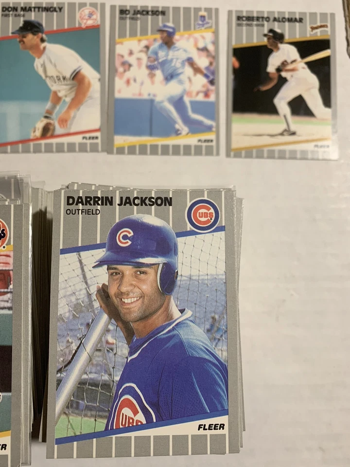 1989 Fleer Baseball Complete Your Set Pick the cards you need #251-500 - Image 4 of 4