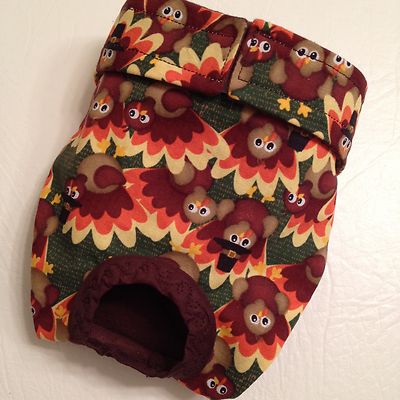 Original Female Dog Pet Diaper Panty Potty Train Yorkie XS Thanksgiving NEW!