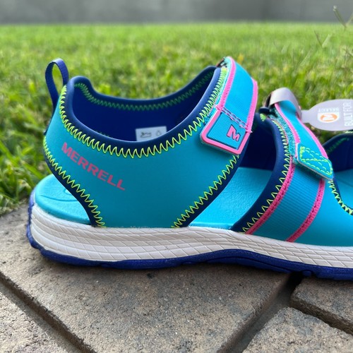 Merrell Girls Hiking Water Sandals Camping Lake Trail Creek Fishing Nature Beach - Bild 3 von 12
