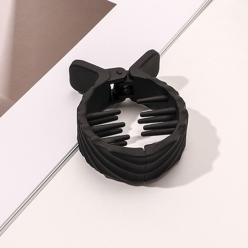 Frosted High Ponytail Clip Hair Accessories Matte Plastic Hair Claw Clip DIY ❀ - Picture 19 of 31