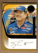 2004 PRESS PASS SIGNINGS GOLD TERRY LABONTE #27/50