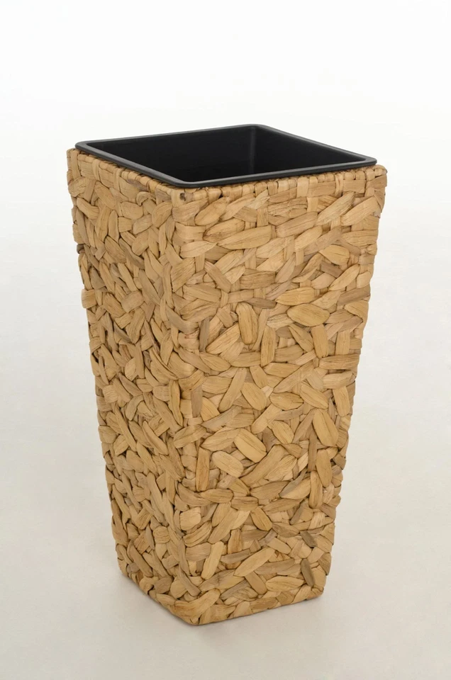 VIVANNO Pflanzkübel Blumenkübel Wasserhyazinthe WILD 60 cm Natur - Bild 3 von 4