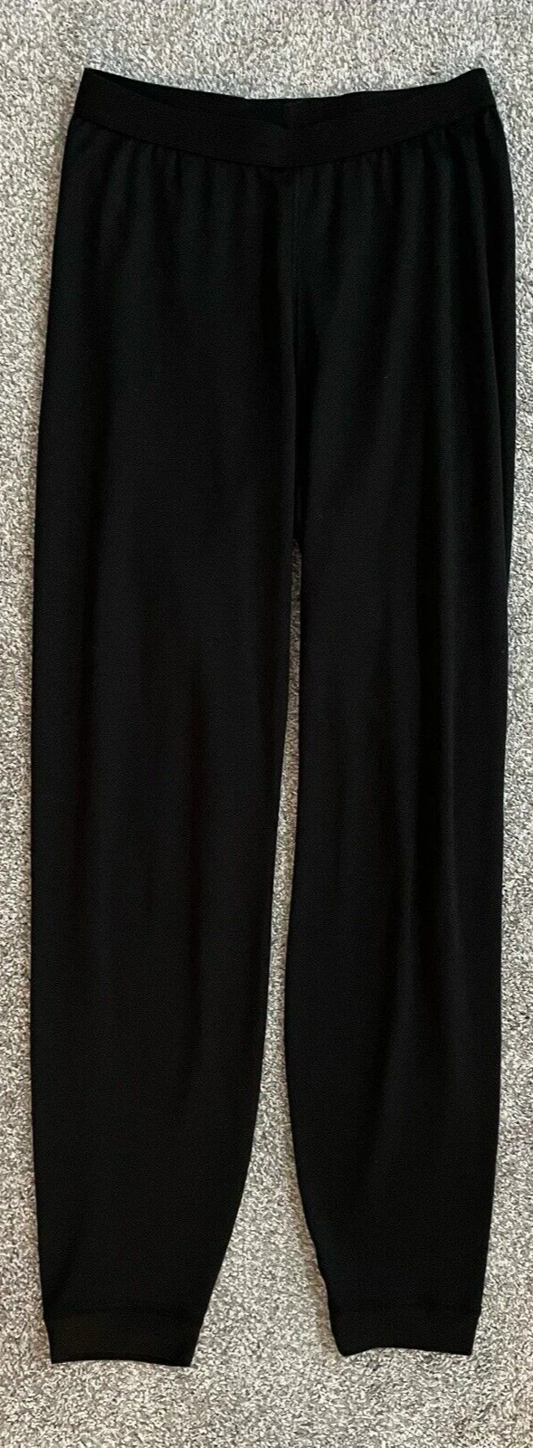 Patagonia Capilene Women's Size M Black Fitness Athletic Base Layer Pants (A5)
