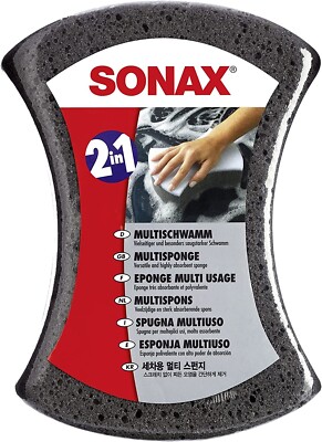 SONAX Multi Sponge  - high-quality car wash sponge for car cleaning