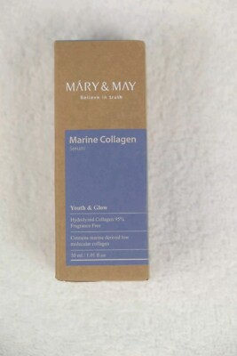 Mary & May Marine Collagen Serum for Face 30ml Brand New in Box Exp 8/2026