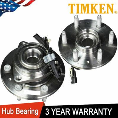WH515160 Front Left and Right Side Wheel Bearing and Hub Assembly Set of 2