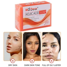 Kojic Acid Soap Dark Skin Whitening Bleaching Lightening Brightening Face & Body