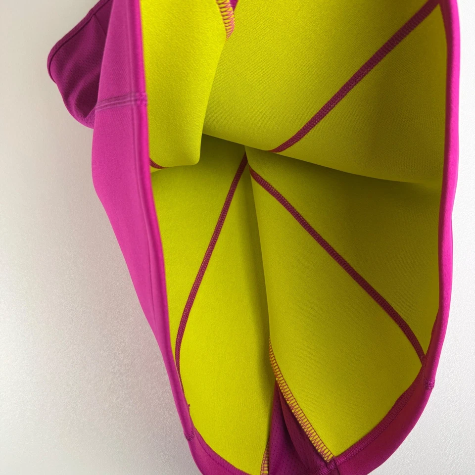 Camiseta sin mangas Zaggora rosa de neopreno calce térmico compresión espalda corredor XL Foto 3 de 4