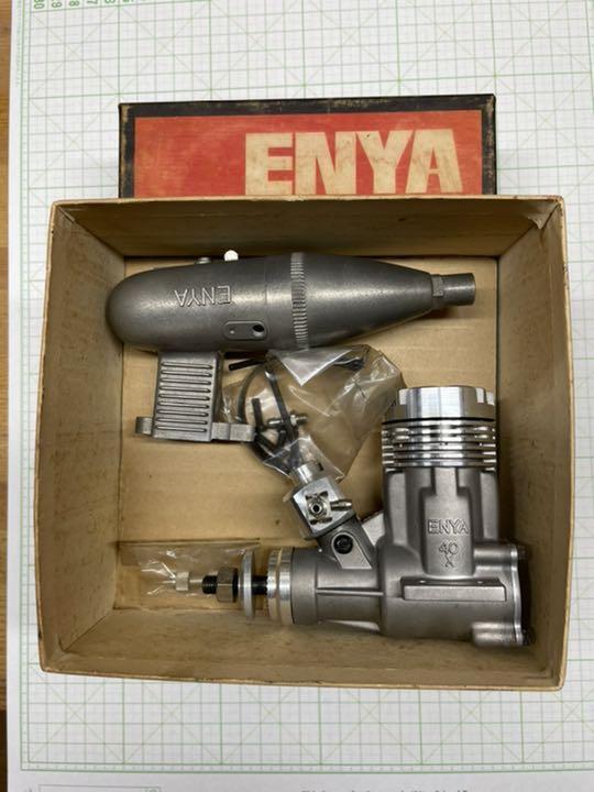トイガン ENYA 40X (MODEL6101) ENYA Engine - Enya 40X T.V. W/muffler - New! Model 6101 | eBay