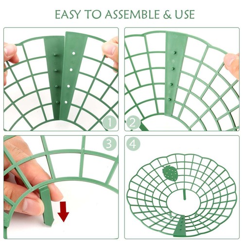 Strawberry Stand Frame Holder Balcony Planting Rack- (5 PCS)Fruit Support Stand - Picture 10 of 12