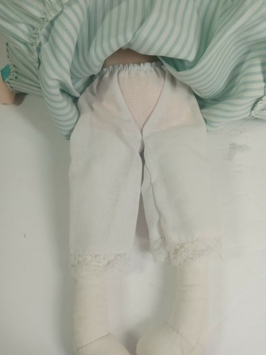 Applause 1984 "LIZZY TISH" Red Yarn Pigtails Freckle Face 15 inch Plush Rag Doll - Imagen 12 de 12