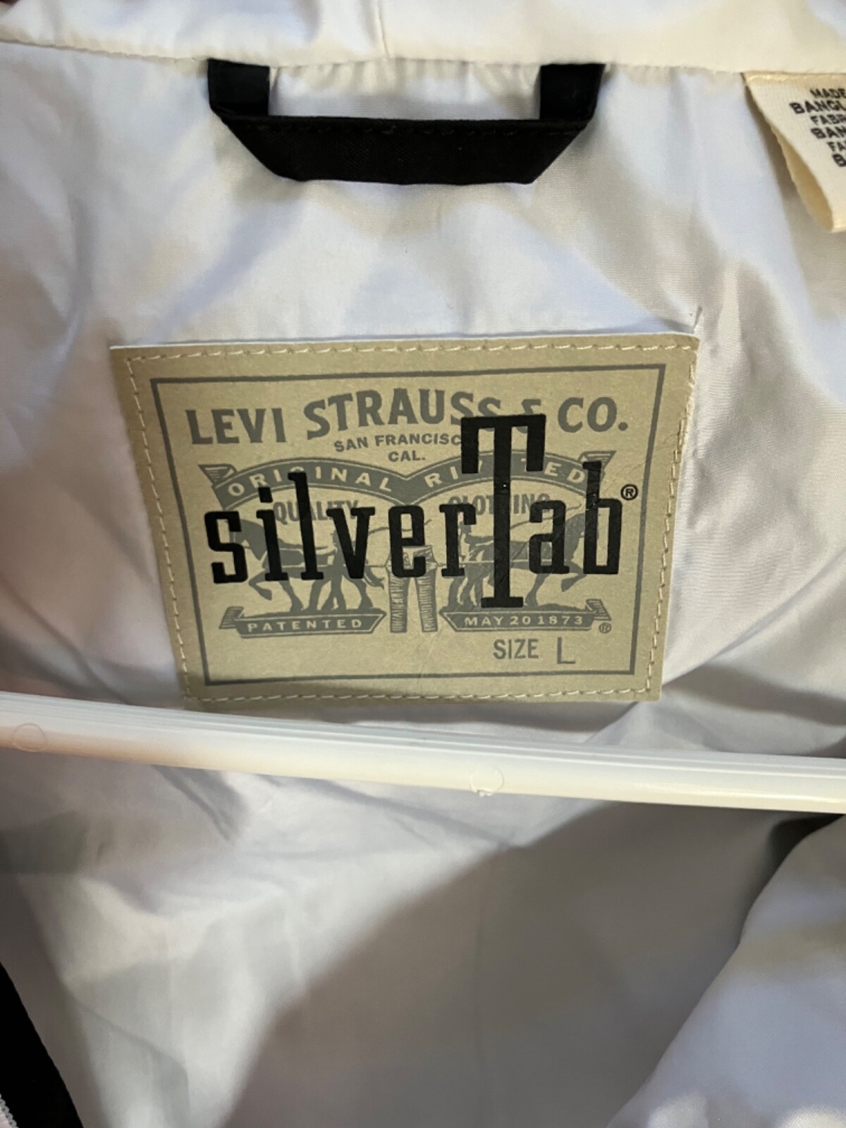 Levis Silvertab Windbreaker Jacket Orca Classic - image 5