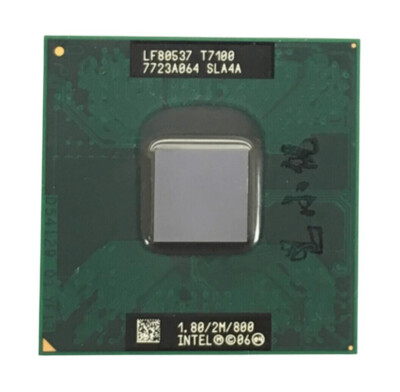 Intel Core 2 Duo T7100 1.8GHz SLA4A Dual-Core Socket 479 Laptop Processor CPU