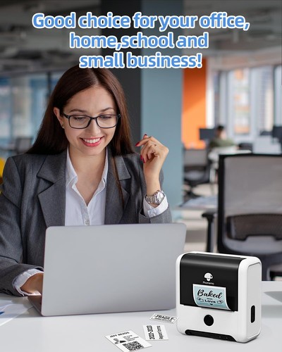 Phomemo M200/ M110 Bluetooth Etikettendrucker Upgrade 3Zoll Tragbarer -20mm-75mm - Bild 3 von 26