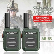 Walkie Talkie Wireless Copy Frequency Powerful Receiver Scanner Frequency Radio