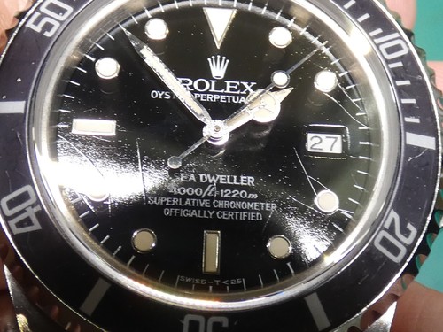 ROLEX SEA-DWELLER 16660 SPIDER DIAL FADED BEZEL YEAR 1983 AUTOMATIC TOP WATCH - 第 9/17 張圖片