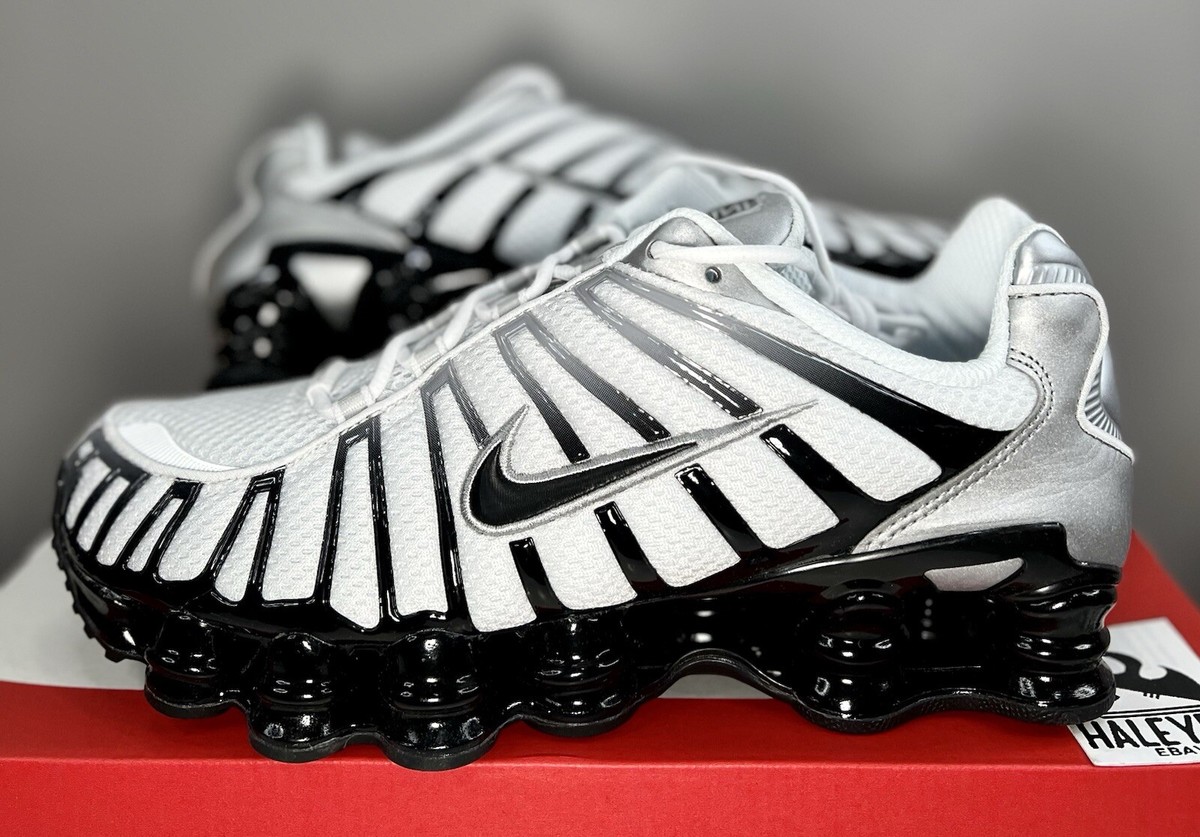 Size 6 - Nike Shox TL Metallic Silver Black W for sale