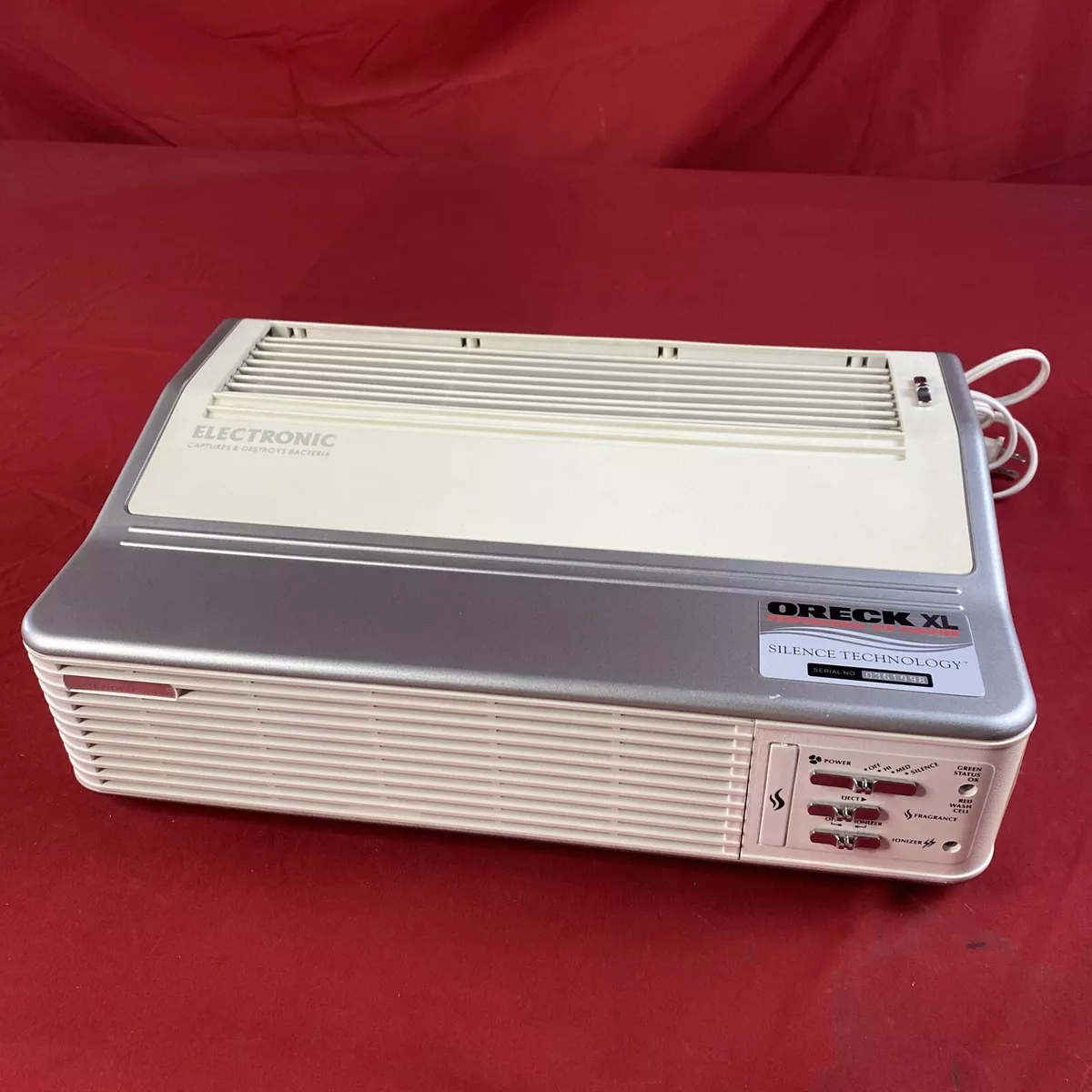 Oreck xl professional air cheap purifier silence technology